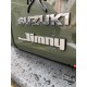 Suzuki Jimny Sierra JB64 JB74 2019 2022 Jimny 410 Word Emblem Logo Sticker Silver