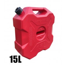 Longhaul Fuel Container Spare Fuel Tank (Diesel, Water, Petrol) - 15 Litres Red 