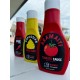 Borneo Overland Chilli / Tomato Ketchup / Mustard Sauce Camping BBQ Set Cooking 250ml