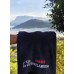 Borneo Overland Hotel Quality Luxury Towel with Embroidery Bundle Hand Face Bath Black Bathroom Towels