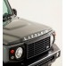 DAMD Defender " Little D "Bonnet Word Emblem  - Silver / Matt Black