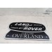 Land Rover Vehicle Car Body Decoration Metal Plate Emblem Badge - The Last Overland Design 2