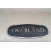 Land Rover Vehicle Car Body Decoration Metal Plate Emblem Badge - The Last Overland Design 3