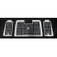 Hannibal Safari Equipment Rear Window Grill for Land Rover Defender 90 / 110