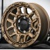 MAT 6882 Style Rim For Suzuki Jimny Sierra JB64 JB74 2019 2022 (per unit) - Metallic Grey / Matt Black / Bronze