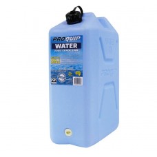 Pro Quip Jerry Can Plastic Fast Pour Fuel Can Petrol Water Diesel Light Blue With Tap 22 Litres Proquip