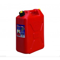 Scepter Jerry Can HDPE Plastic 20 Litres Red (Petrol/Diesel) 