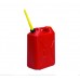 Scepter Jerry Can HDPE Plastic 20 Litres Red (Petrol/Diesel) 