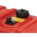 Scepter Rectangular Jerry Can Fuel Tank 34 Litres 9 Gallon Red (Petrol/Diesel) 