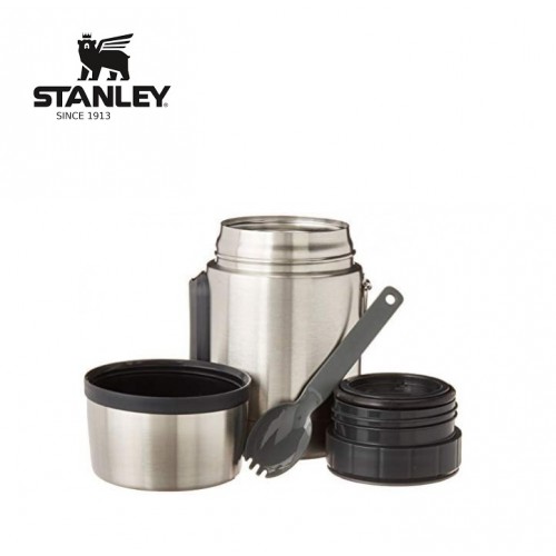 STANLEY Vacuum 18oz FOOD JAR w/ Spork & Dry Storage. NICE!!