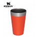 Stanley Vacuum Insulated Stacking Tumbler Stainless Steel Pint Drinking Cup 473ml 16oz Orange