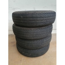 (Set of 4) Brigdestone Tyres Tire 145/80R12 Honda N-Van Suzuki Every NVAN Low Mileage Dated 0422 